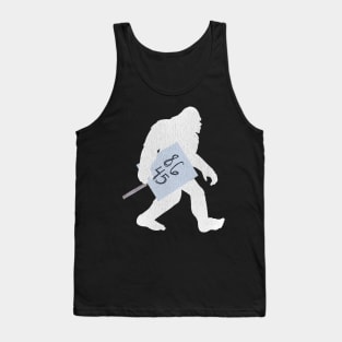 Sasquatch 8645 86 45 Impeach Funny Bigfoot Tank Top